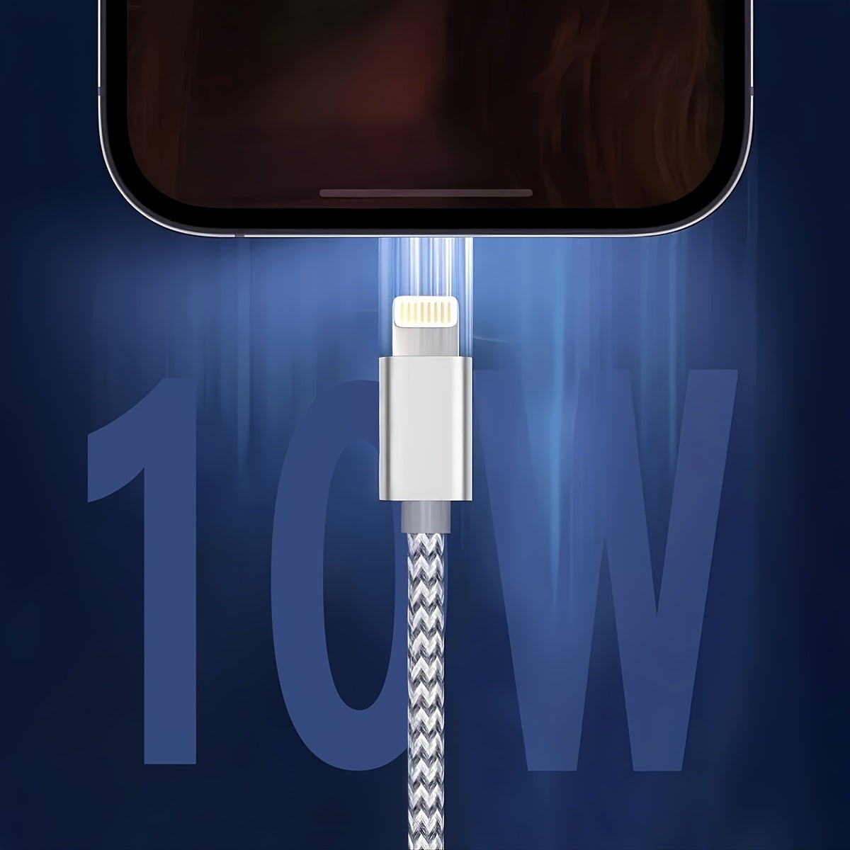 6 Feet - for iPhone Charger - Nylon Braided - C-Type