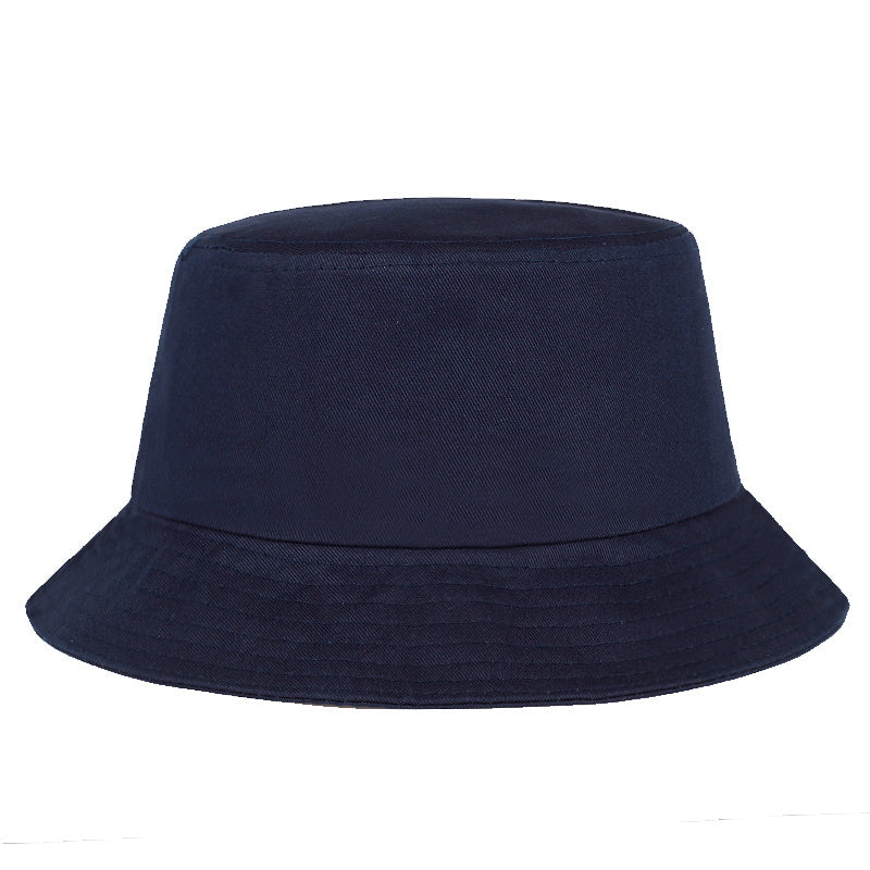 1pc Men's Solid Color Bucket Hat, Sunscreen Outdoor