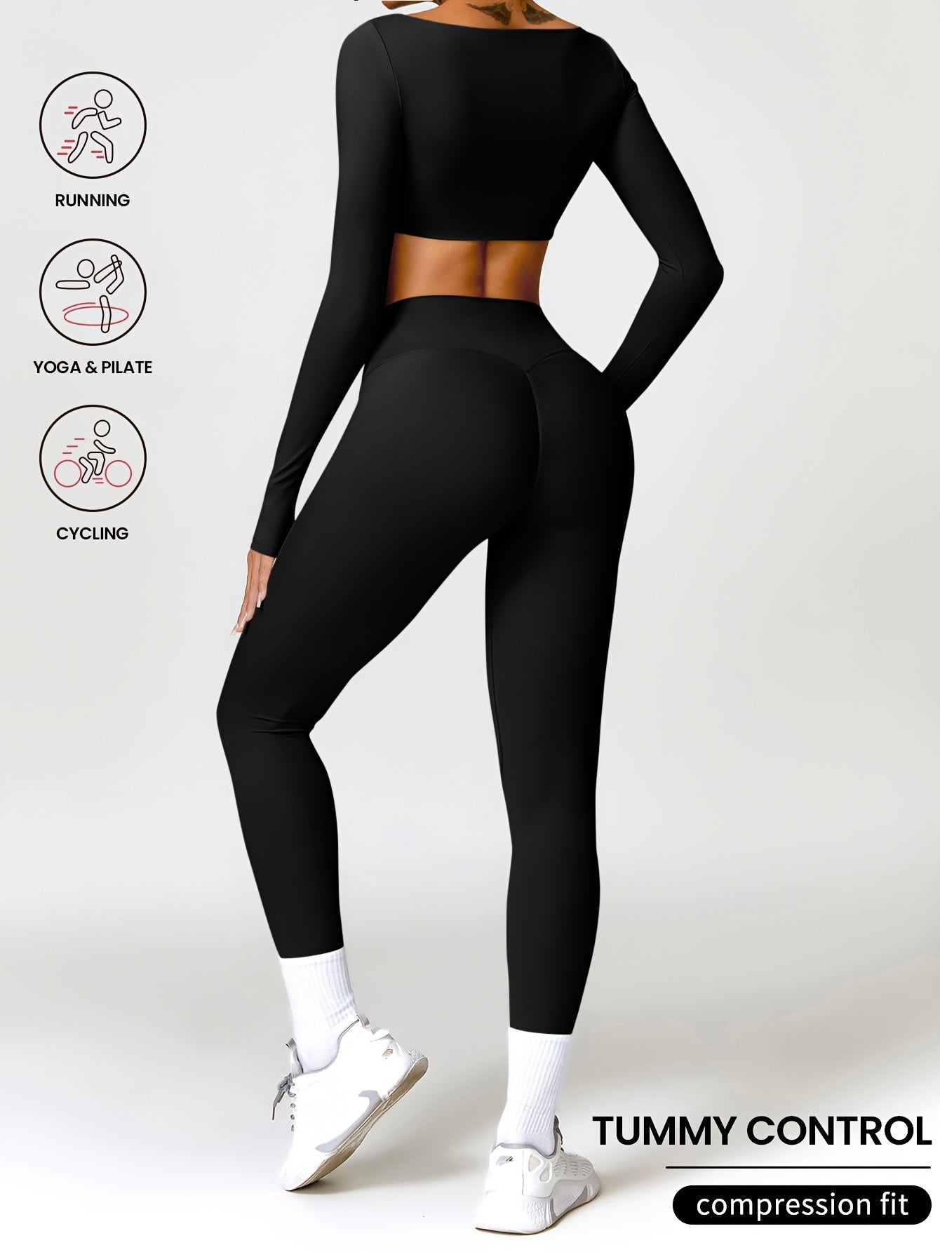 2pcs-Women Yoga Suit