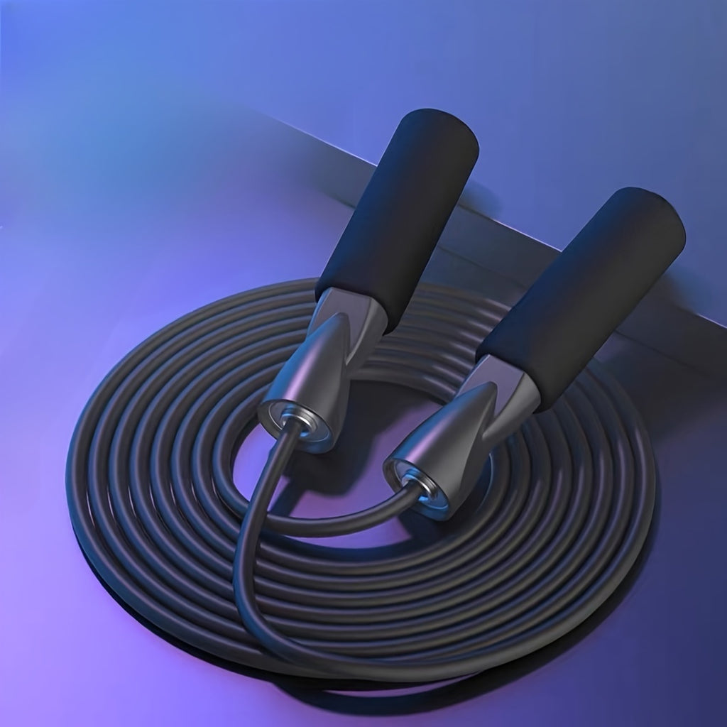 1pc Adjustable Jump Rope, Durable Skipping Rope, Suitable For Fitness, Workout, Exercise And Weight Loss