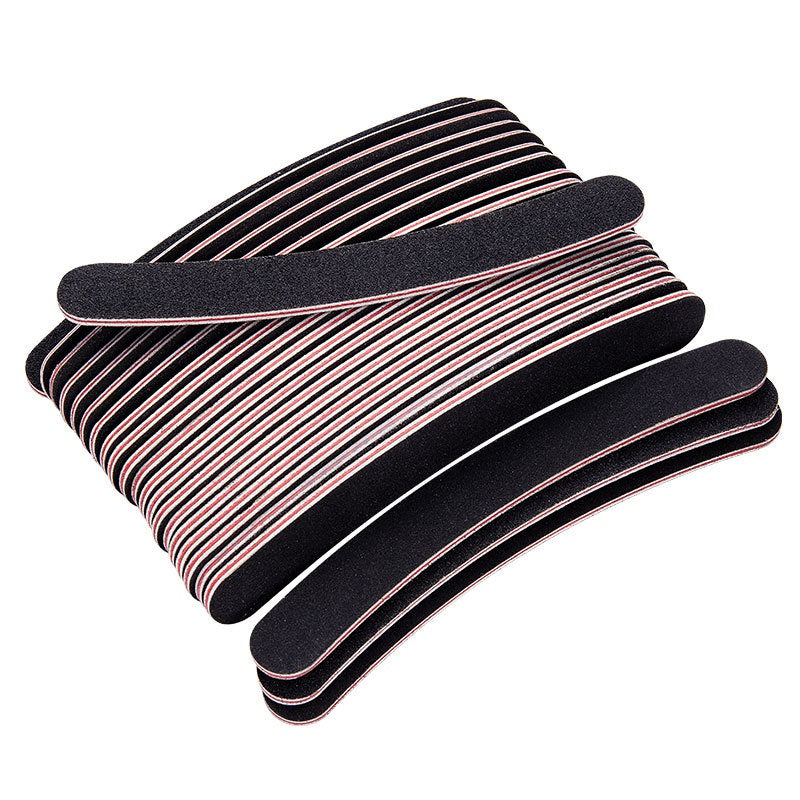 1pc Nail Files For Acrylic Nails, Double Sided Emory Boards, Nail Buffering Files For Home And Salon Use