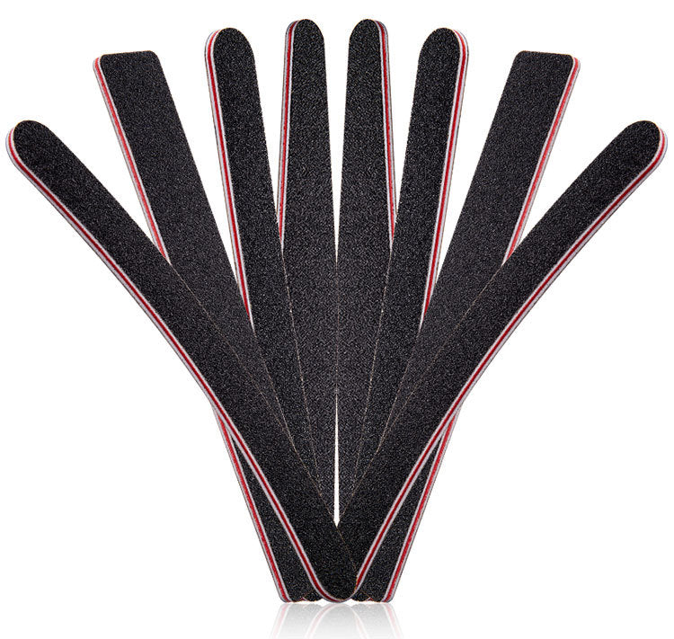 1pc Nail Files For Acrylic Nails, Double Sided Emory Boards, Nail Buffering Files For Home And Salon Use