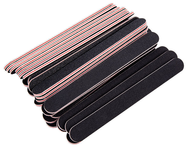1pc Nail Files For Acrylic Nails, Double Sided Emory Boards, Nail Buffering Files For Home And Salon Use