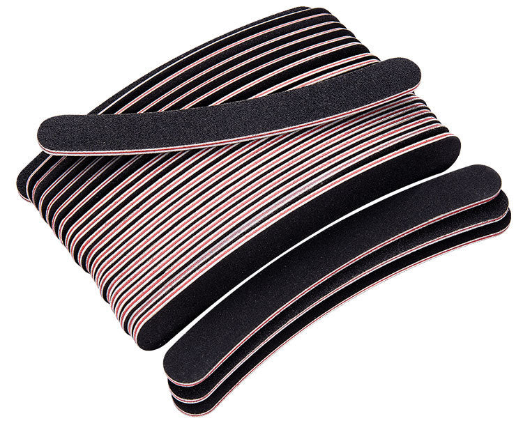 1pc Nail Files For Acrylic Nails, Double Sided Emory Boards, Nail Buffering Files For Home And Salon Use