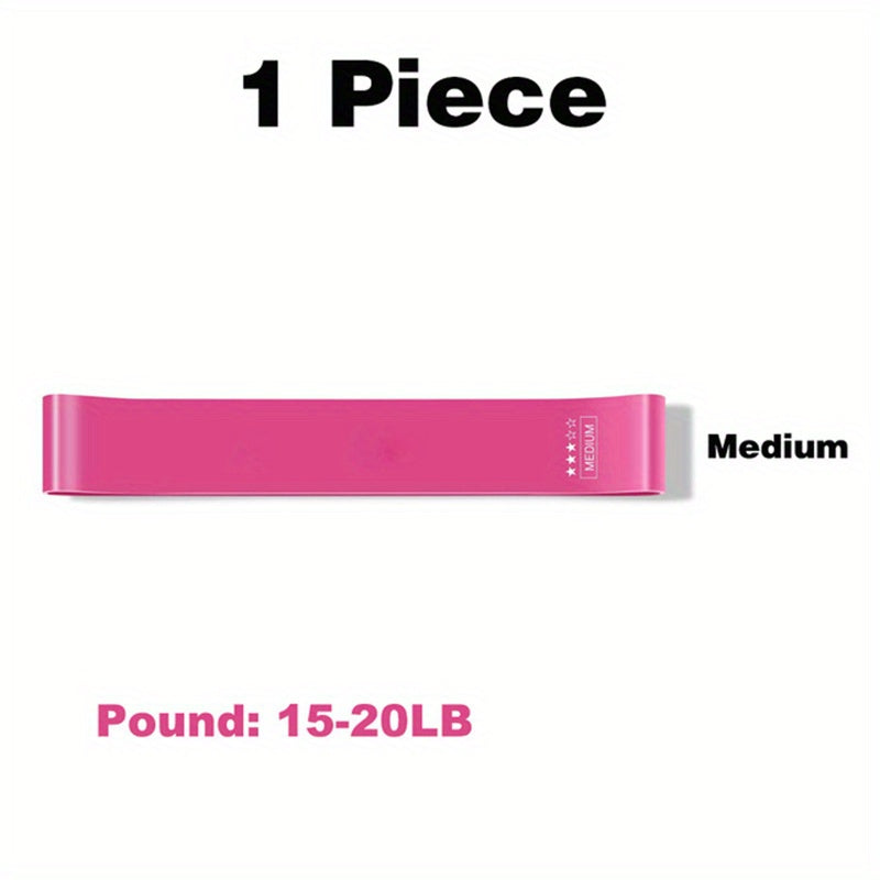 Resistance Loop Exercise Bands Exercise Bands for Home Fitness, Stretching, Strength Training -Set of 1-5, Stretching Bands,