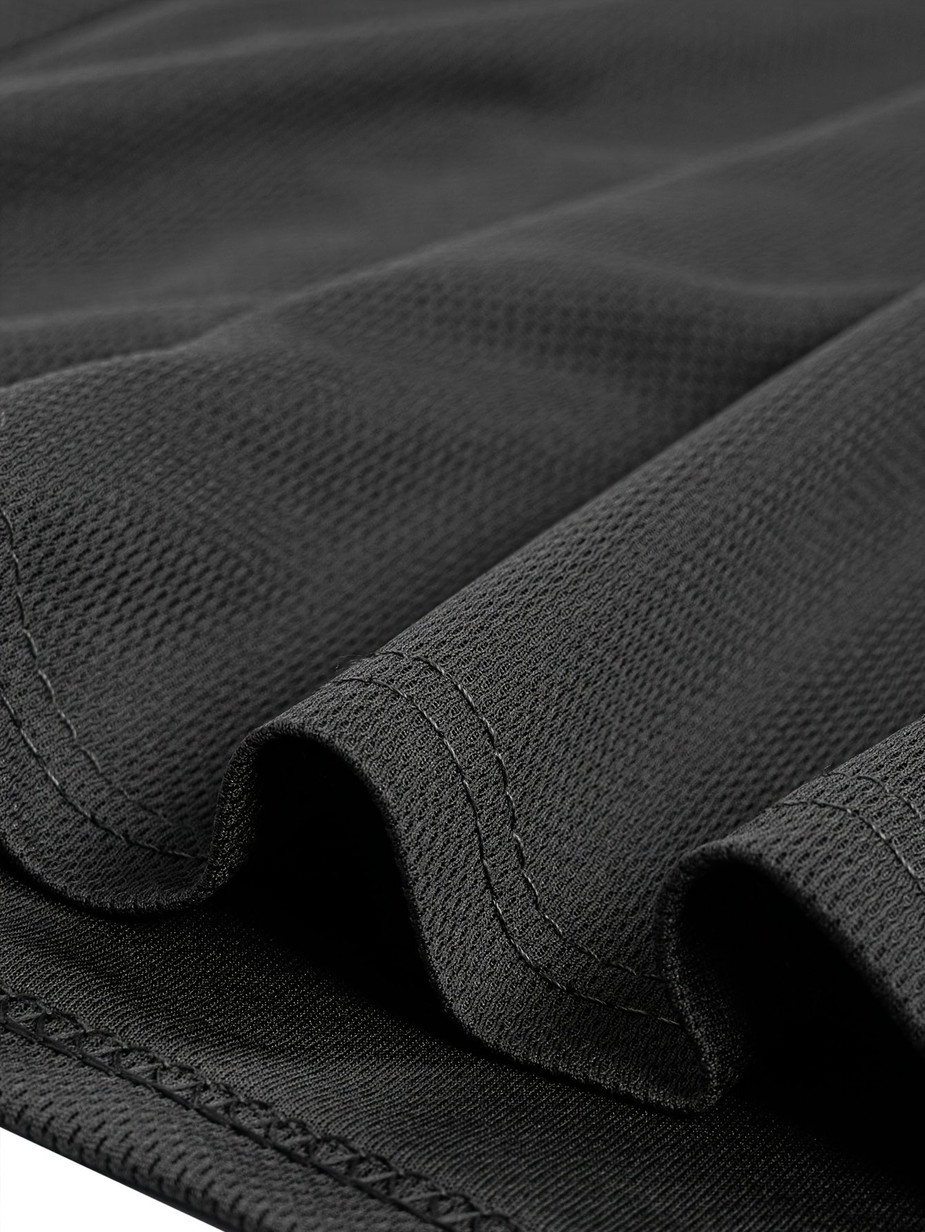 3pcs Men's Polyester Crew Neck T-Shirts