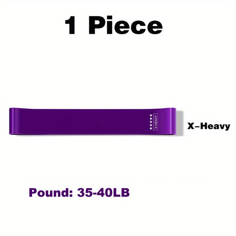 Resistance Loop Exercise Bands Exercise Bands for Home Fitness, Stretching, Strength Training -Set of 1-5, Stretching Bands,