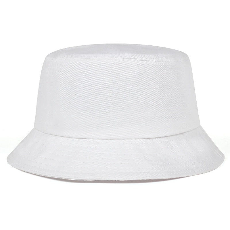 1pc Men's Solid Color Bucket Hat, Sunscreen Outdoor