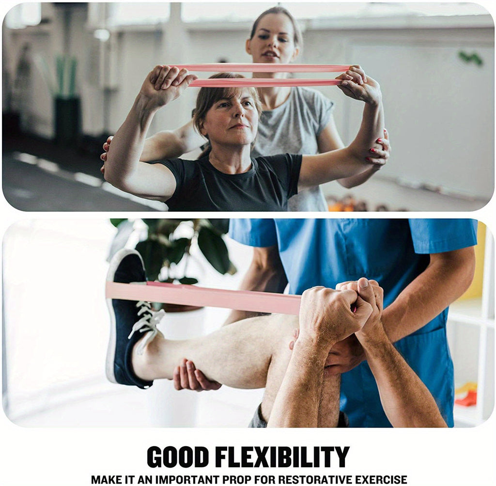 Resistance Loop Exercise Bands Exercise Bands for Home Fitness, Stretching, Strength Training -Set of 1-5, Stretching Bands,