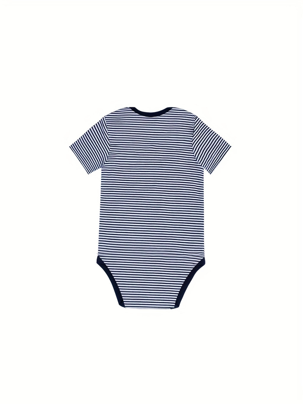 Baby Boy Round Neck Graphic Short Sleeve Onesie Romper Jumpsuit