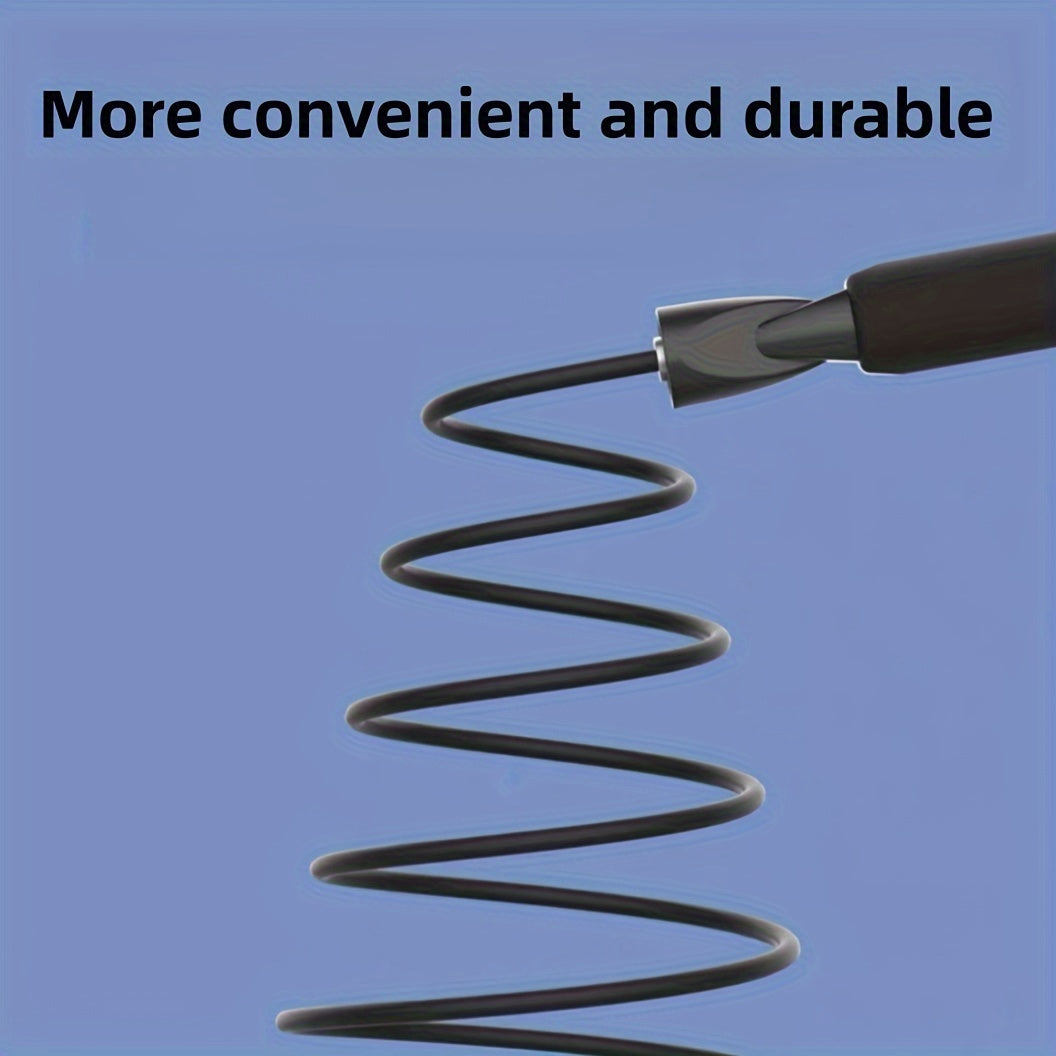1pc Adjustable Jump Rope, Durable Skipping Rope, Suitable For Fitness, Workout, Exercise And Weight Loss