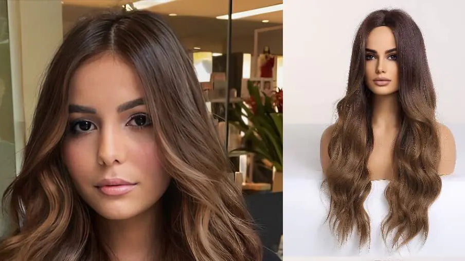 Premium Wig Curly Hair