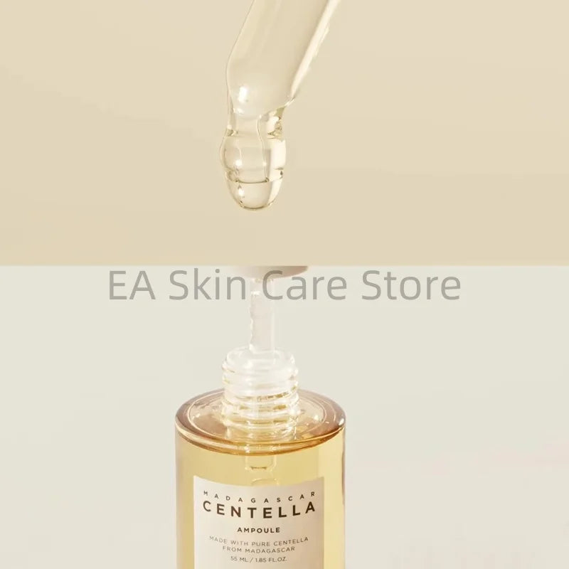 Centella Skincare Soothing Asiatica Ampoule Facial Serum Foam Cleanser Moisturizing Essence Toner 3Pcs/Set