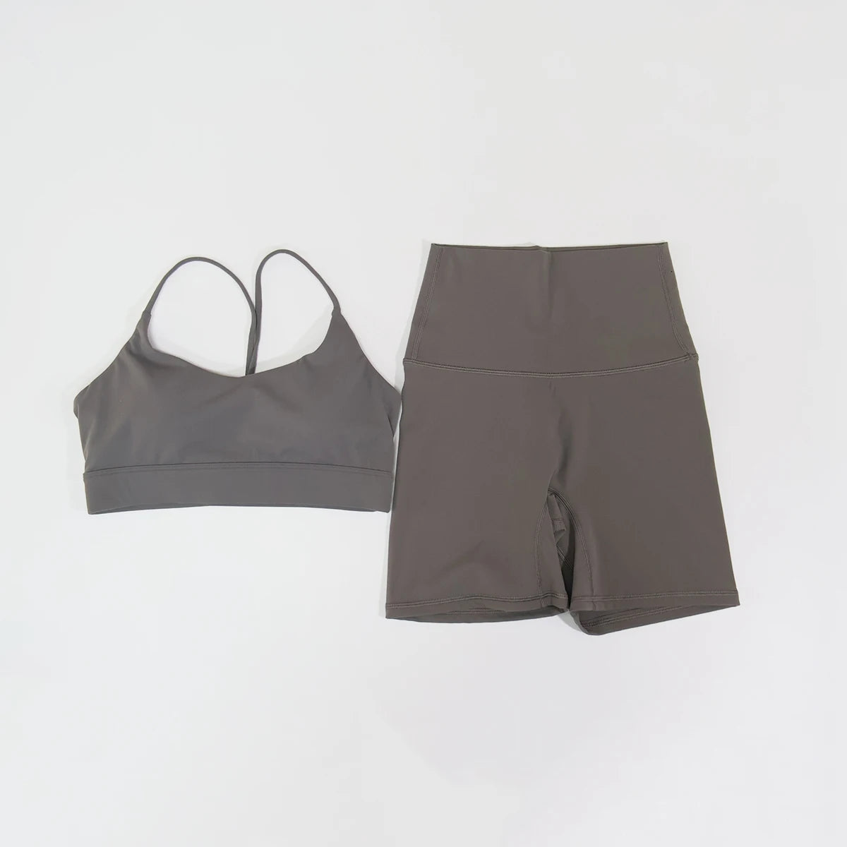2Pcs Women's Cross-Back Two-Piece Sports Set