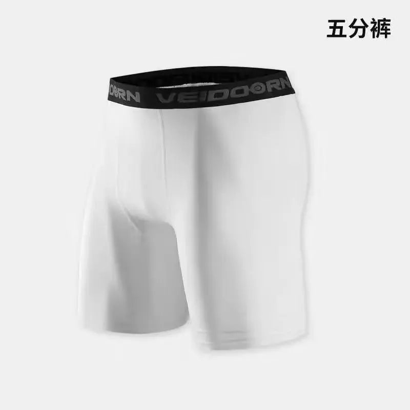 Mens Compression Pants Tights Cool Dry Leggings