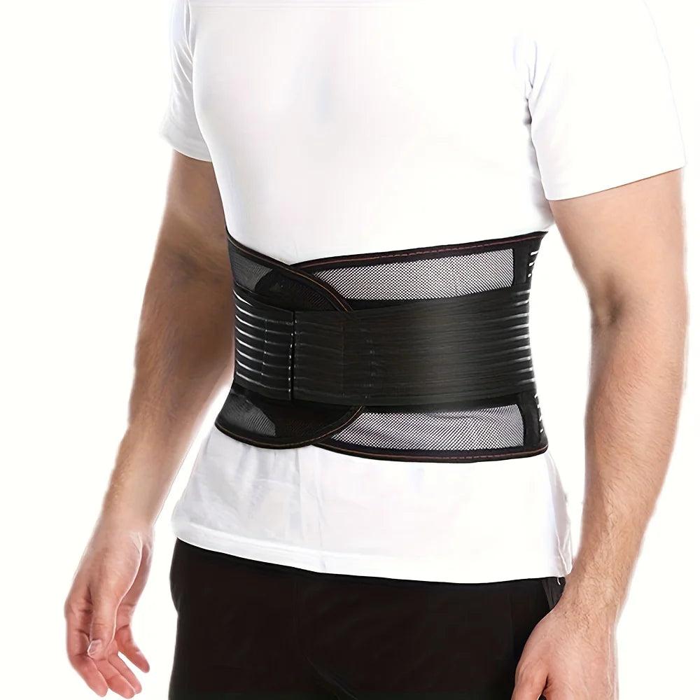 Lower Back Brace for Pain Relief,Back Support Belt, Flexible Lumbar Support Waist Belt for Lifting At Work,Scoliosis Pain Relief