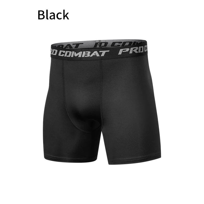 Basketball leggings for men, sports running, fitness training, five point underwear, high elasticity speed dry tight shorts