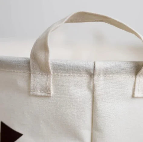 Fabric Storage Basket, Woven Bin, Home Decor