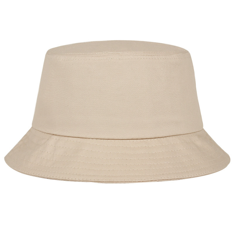 1pc Men's Solid Color Bucket Hat, Sunscreen Outdoor