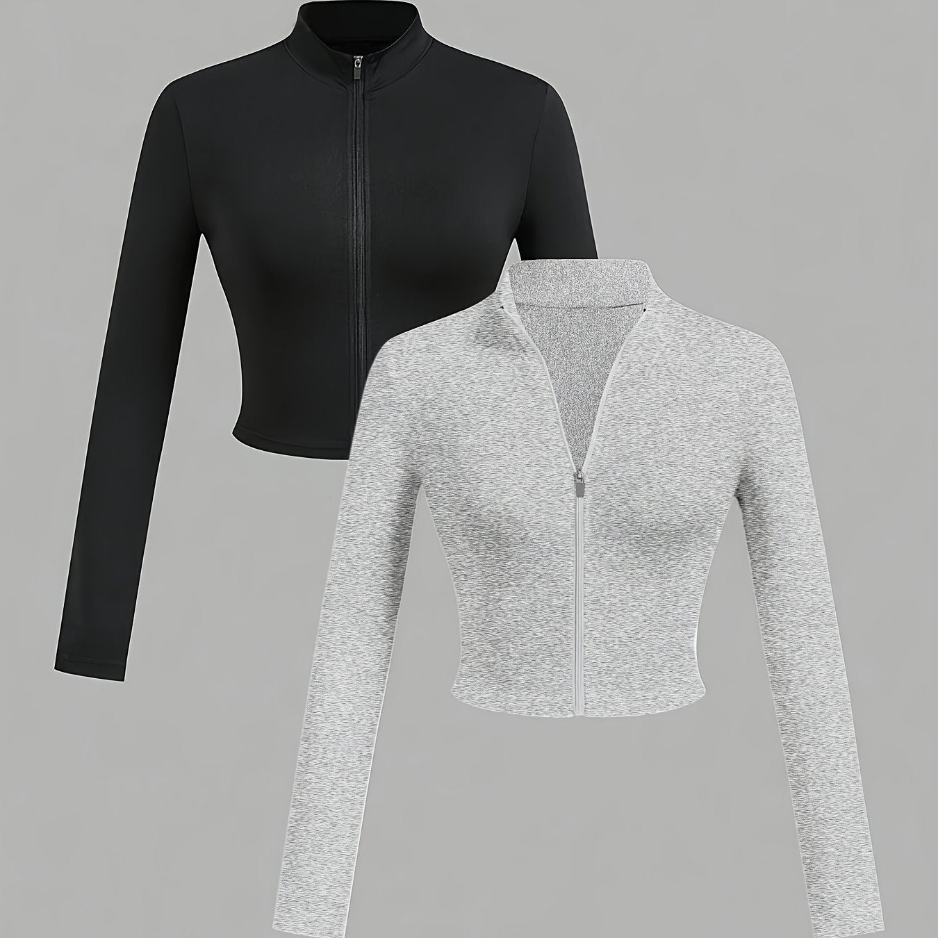 2-Pieces Women's Casual Jacket Set