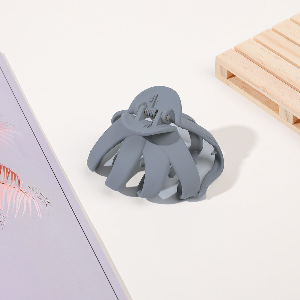 9pcs/4pcs/1pc Frosted Octopus Hair Clip