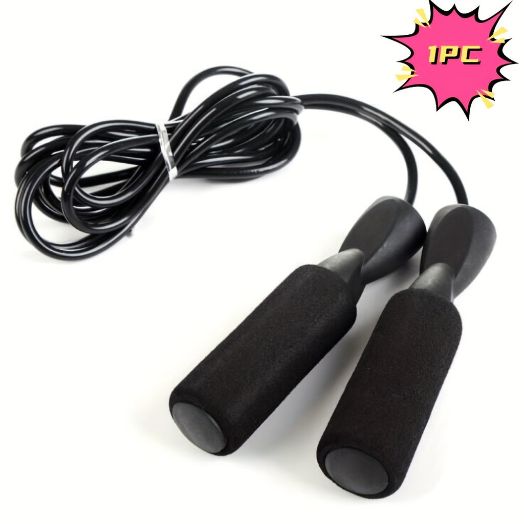 1pc Adjustable Jump Rope, Durable Skipping Rope, Suitable For Fitness, Workout, Exercise And Weight Loss