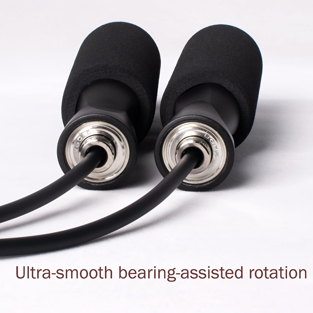 1pc Adjustable Jump Rope, Durable Skipping Rope, Suitable For Fitness, Workout, Exercise And Weight Loss