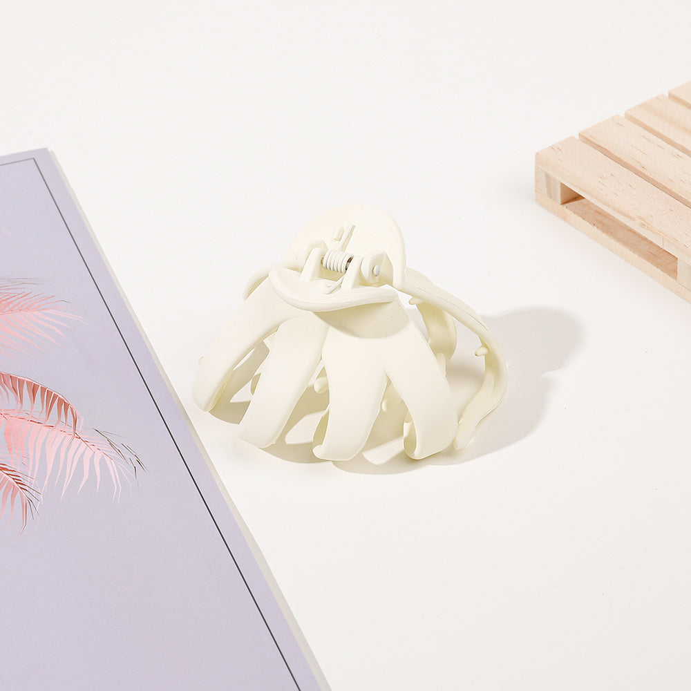 9pcs/4pcs/1pc Frosted Octopus Hair Clip