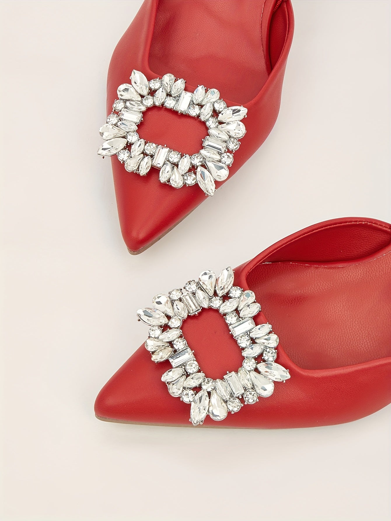 Women's Elastic Strap Slip On Low Heels