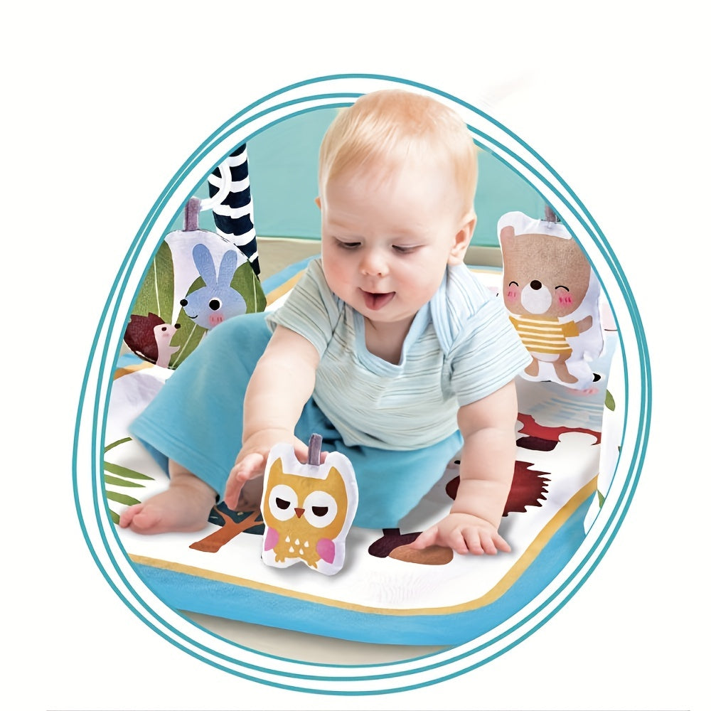 Baby Gym Play Mat, Cartoon Styling, Crawling Mat